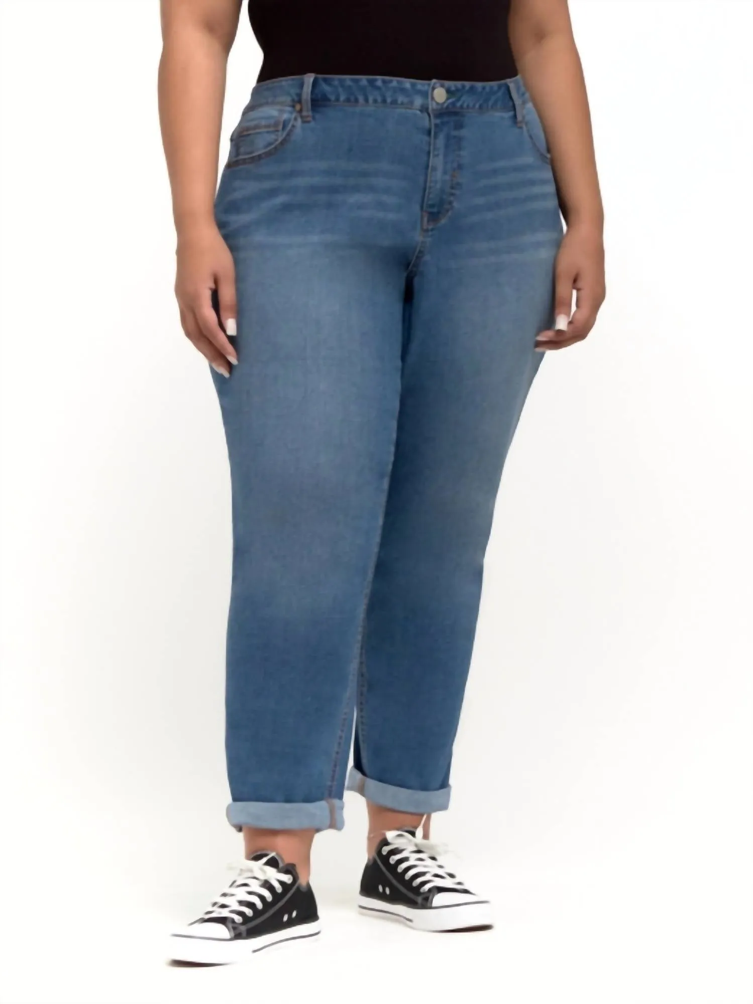 1822 Denim - Benny Boyfriend Jean - Plus