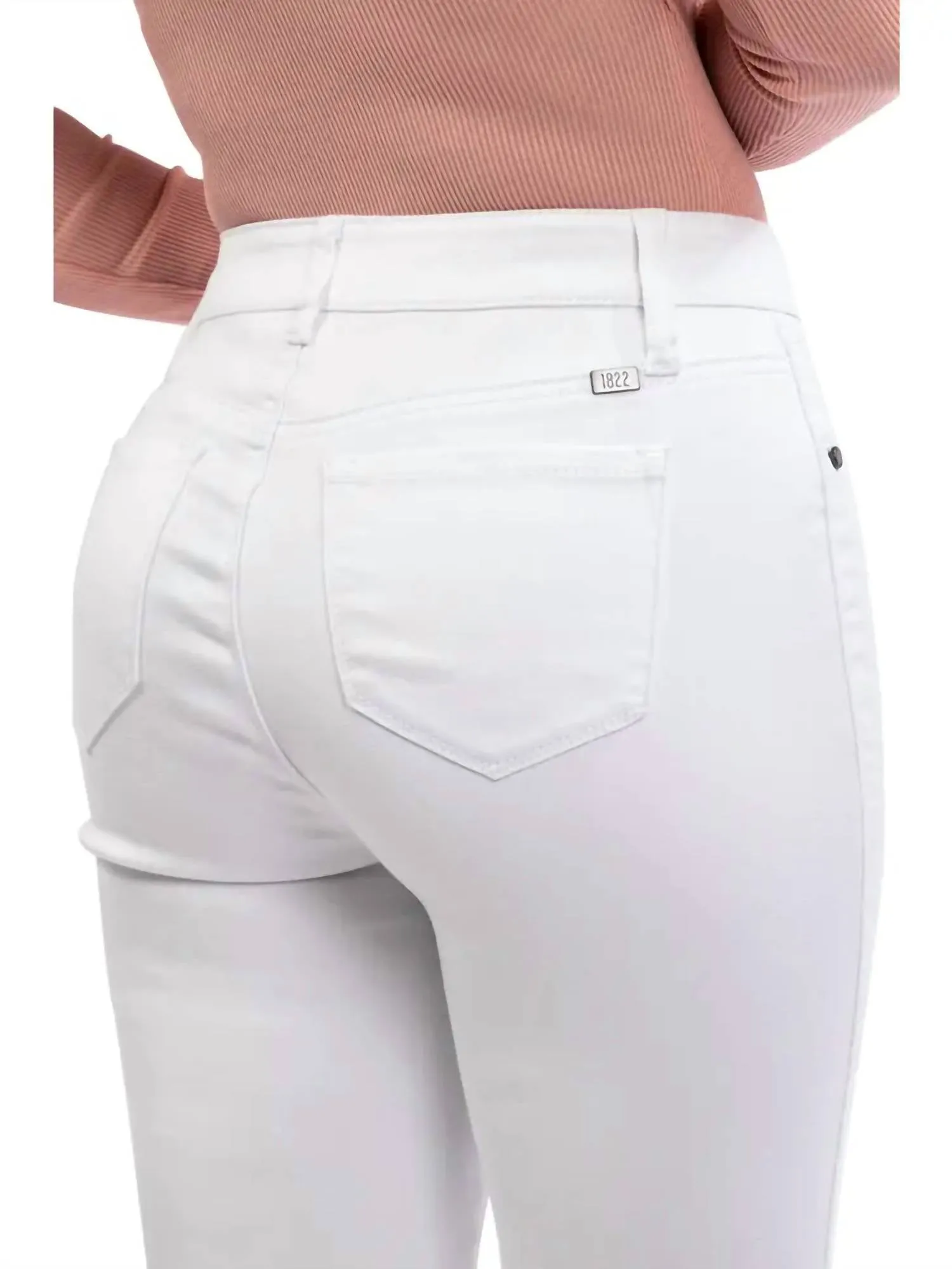 1822 Denim - Butter High Rise Ankle Skinny Jeans