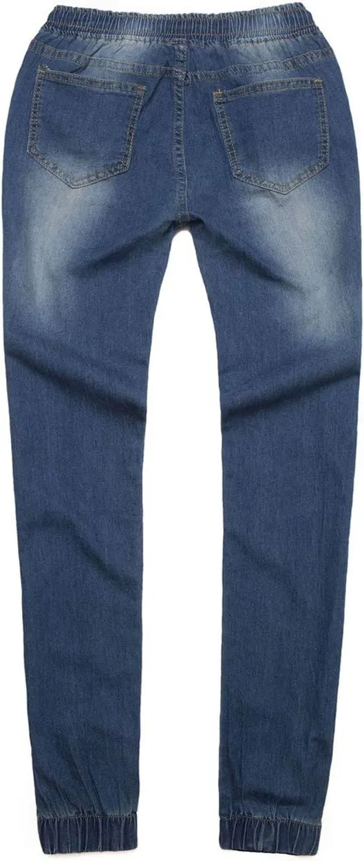 Pants Mid Denim Womens Pants Trousers Casual Waisted Lace Jeans Up Women's Jeans Pants Jeans for Women Trendy Plus