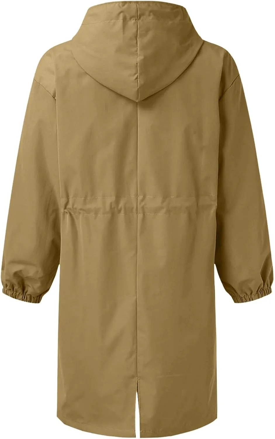 Trench Coat for Women 2025 Fall Classic Single-Breasted Classic Overcoat Lightweight Oversized Windproof Outerwear Coat