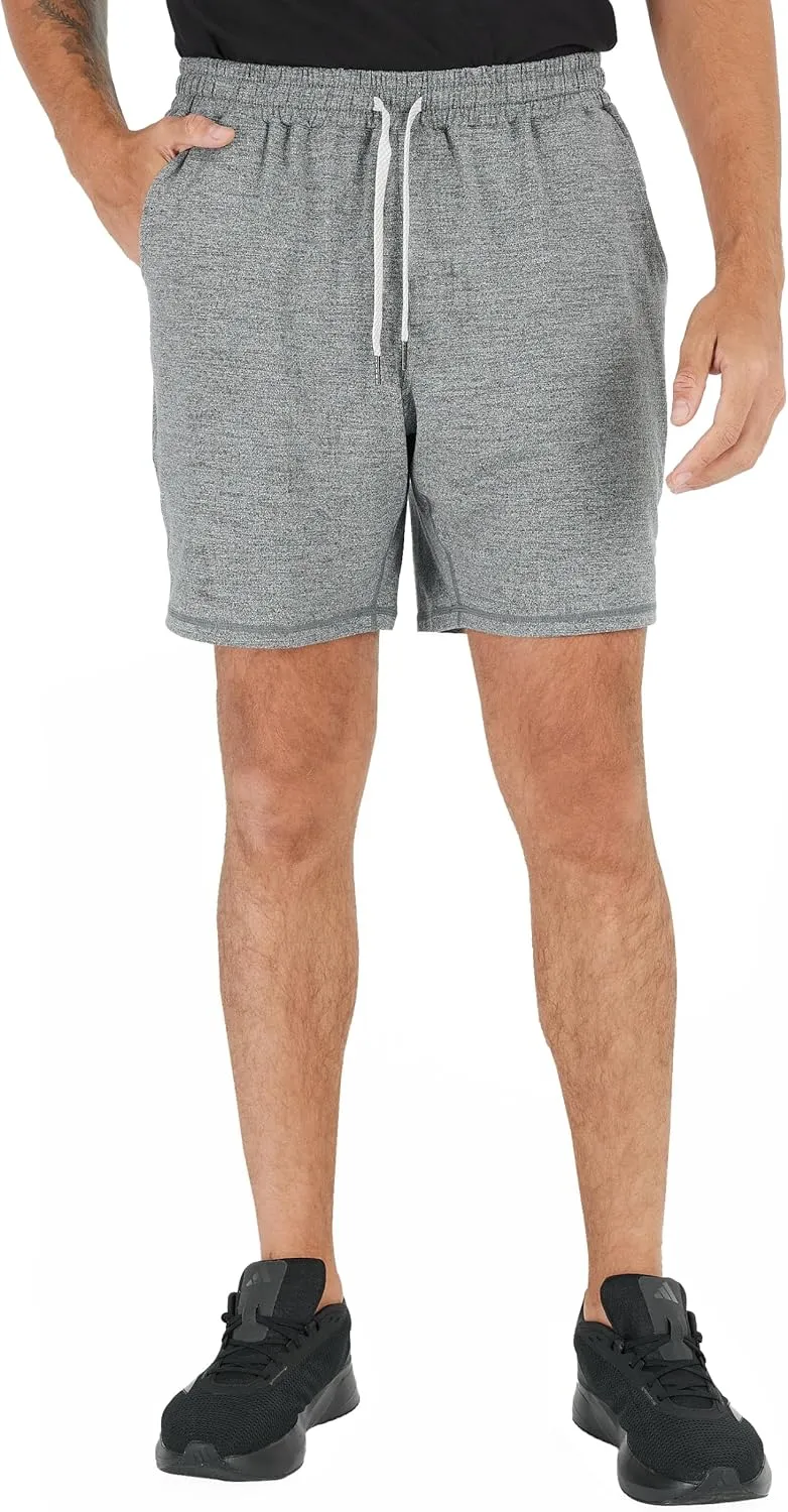 True Classic Mens Shorts – Mens Gym Shorts with Liner, Quick-Dry & Fleece – Athletic Short with Pockets