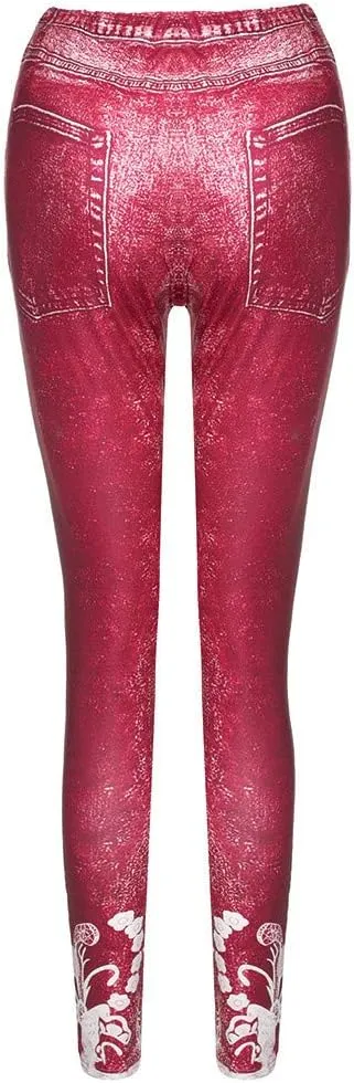 Womens Classic Skinny Jeans Fashion High Rise Pull On Skinny Leg Slimming Fitted Denim Ankle Jeans Pants